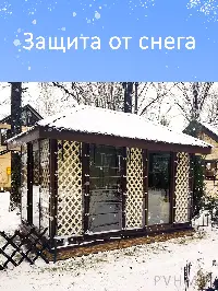 Мягкое окно 80x80 см, для веранды, беседки